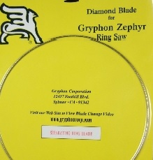 Zephyr Ring Saw - Seperating Blade